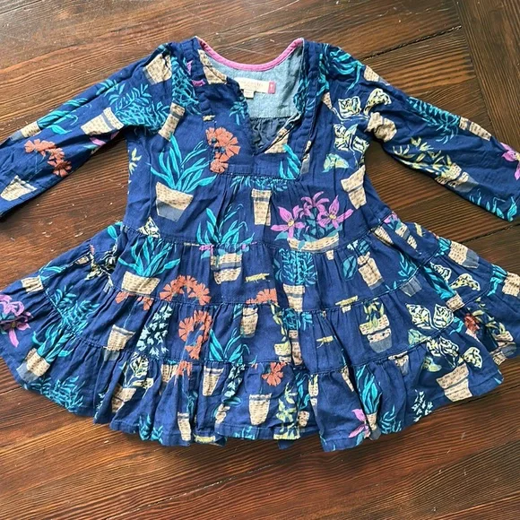 strapless open back dress Pink Chicken Girls Adaline Dress
